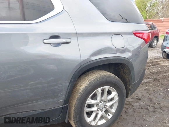 2021 Chevrolet Traverse LT Cloth z VIN 1GNERGKW3MJ157258, wystawiony jako IAAI lot #42169401 z przebiegiem 34 992 mil mil oraz . Historia ofert i sprzedaży dostępna na DreamBid. Obrazek 19.
