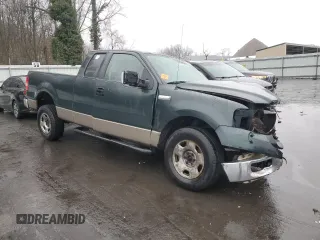 2005 Ford F-150 STX with VIN 1FTRX12W65NB59657, listed as a Copart auction lot 43325135 with 0 mi miles and Salvage Title. Bid and sale history available at carsss.com. Image 4.