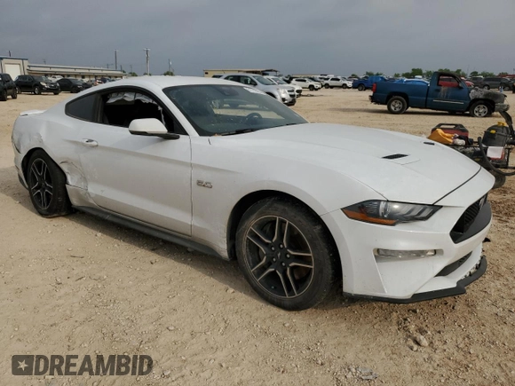 2023 Ford Mustang GT with VIN 1FA6P8CF5P5303895, listed as a Copart auction lot 51772525 with 28,930 mi miles and Salvage Title. Bid and sale history available at DreamBid. Image 4.