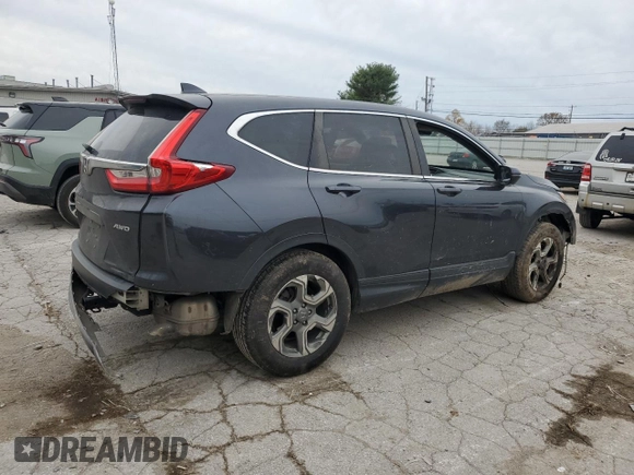 2019 Honda CR-V EX-L with VIN 2HKRW2H8XKH667093, listed as a Copart auction lot 80422394 with 0 mi miles and Salvage Title. Bid and sale history available at carsss.com. Image 3.