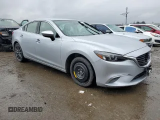 2016 Mazda Mazda6 i Grand Touring with VIN JM1GJ1W53G1487851, listed as a Copart auction lot 47896135 with 70,165 mi miles and Salvage Title. Bid and sale history available at carsss.com. Image 4.