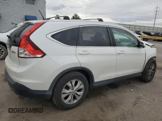 2014 Honda CR-V EX-L with VIN 5J6RM4H75EL019678, listed as a Copart auction lot 47896745 with 86,336 mi miles and Salvage Title. Bid and sale history available at carsss.com. Image 3.