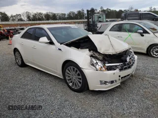 2013 Cadillac CTS Premium with VIN 1G6DP5E39D0120160, listed as a Copart auction lot 76454074 with Not Provided miles and Salvage Title. Bid and sale history available at DreamBid. Image 4.