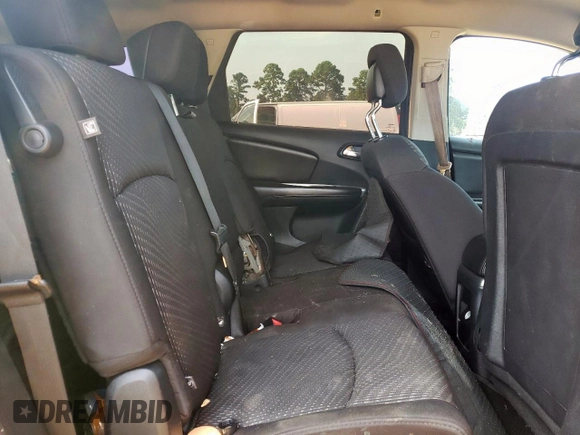 2015 Dodge Journey SXT with VIN 3C4PDCBG5FT524691, listed as a Copart auction lot 63073435 with 160,097 mi miles and Salvage title. Bid and sale history available at DreamBid. Image 11.