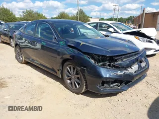 2019 Honda Civic EX z VIN 19XFC1F30KE018579, wystawiony jako IAAI lot #42167475 z przebiegiem 79 228 mil mil oraz . Historia ofert i sprzedaży dostępna na DreamBid. Obrazek 1.