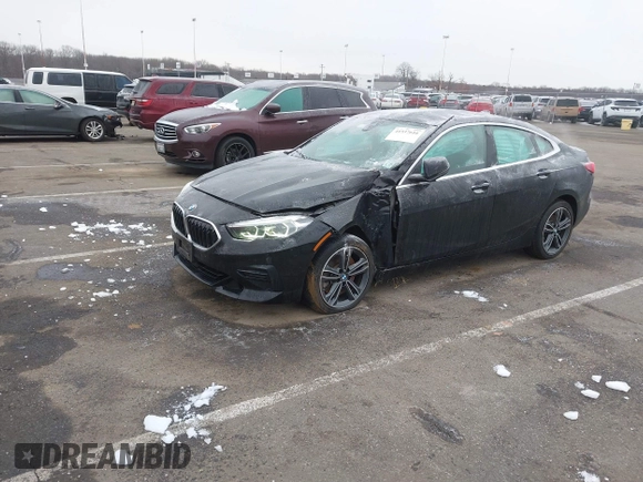 2022 BMW 2 Series 228i xDrive with VIN WBA73AK08N7J88884, listed as a IAAI auction lot 41537616 with 30,610 mi miles. Bid and sale history available at carsss.com. Image 17.