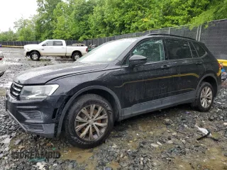 2019 Volkswagen Tiguan S z VIN 3VV0B7AX7KM067047, wystawiony jako Copart lot #55693685 z przebiegiem 141 069 mil mil oraz Szkoda całkowita • Salvage title. Historia ofert i sprzedaży dostępna na DreamBid. Obrazek 1.