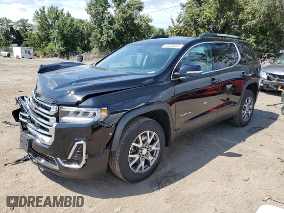 2021 GMC Acadia SLT z VIN 1GKKNUL4XMZ107398, wystawiony jako Copart lot #65434663 z przebiegiem 18 087 mil mil oraz . Historia ofert i sprzedaży dostępna na DreamBid. Obrazek 1.