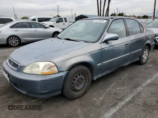 1998 Honda Civic EX with VIN JHMEJ8642WS000475, listed as a Copart auction lot 84570434 with 220,256 mi miles and Clean Title. Bid and sale history available at carsss.com. Image 1.