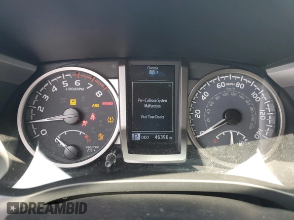 2022 Toyota Tacoma SR с VIN 3TYRX5GN3NT040471, выставлен на аукционе Copart как лот 60150965 с пробегом 46 396 миль миль и Списание • Salvage title. История ставок и продаж доступна на DreamBid. Изображение 9.