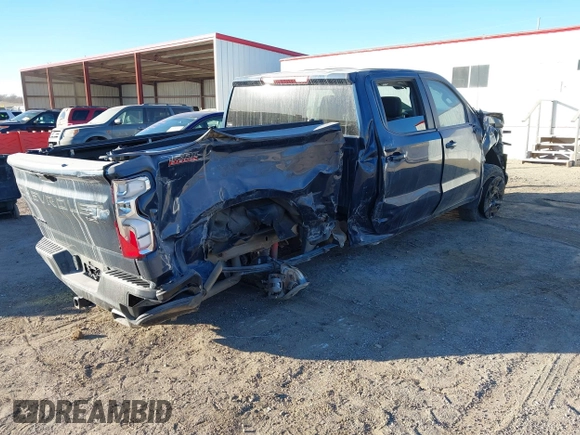 2021 Chevrolet Silverado 1500 LT Trail Boss with VIN 1GCPYFEDXMZ392928, listed as a IAAI auction lot 41340856 with 52,361 mi miles and . Bid and sale history available at DreamBid. Image 4.