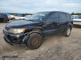 2008 Mitsubishi Outlander ES with VIN JA4LS21W68Z005355, listed as a Copart auction lot 82761224 with 141,537 mi miles and Salvage Title. Bid and sale history available at carsss.com. Image 1.