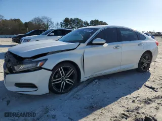 2018 Honda Accord Sedan LX 1.5T with VIN 1HGCV1F17JA237733, listed as a Copart auction lot 85976994 with NaN miles and Salvage Title. Bid and sale history available at carsss.com. Image 1.