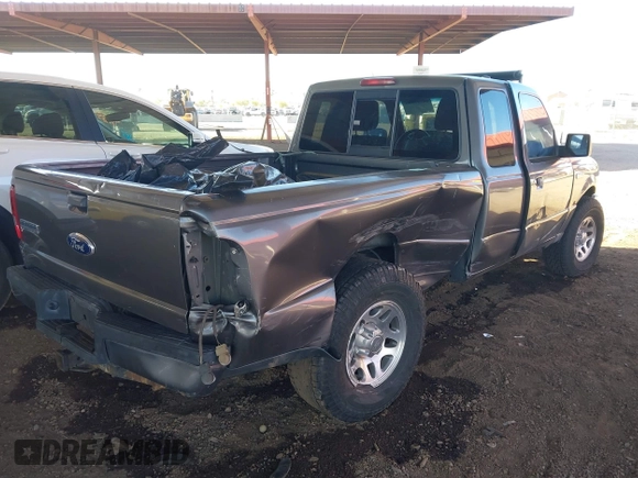 2011 Ford Ranger XLT with VIN 1FTKR4EE7BPB22472, listed as a IAAI auction lot 41795980 with Not Provided miles. Bid and sale history available at carsss.com. Image 4.