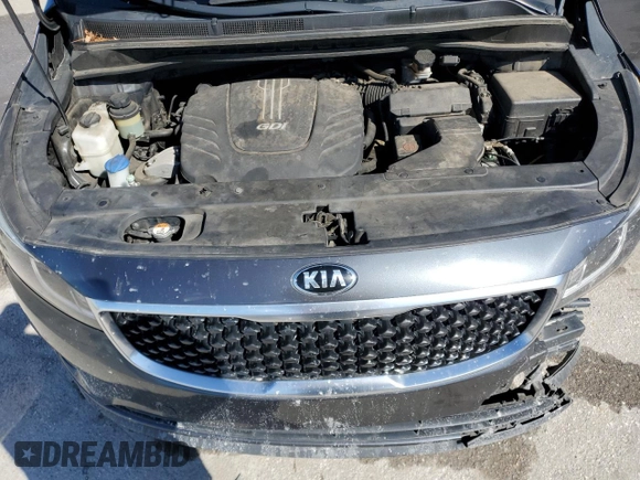 2016 Kia Sedona LX with VIN KNDMB5C16G6194683, listed as a Copart auction lot 47828165 with 155,320 mi miles and Salvage Title. Bid and sale history available at carsss.com. Image 12.