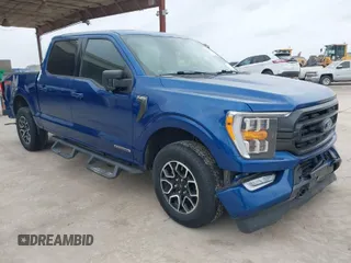 2022 Ford F-150 XL with VIN 1FTFW1EDXNFB22010, listed as a IAAI auction lot 41442228 with 73,977 mi miles. Bid and sale history available at carsss.com. Image 1.