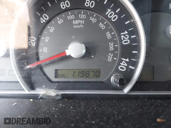2007 Kia Sorento LX with VIN KNDJD736775665931, listed as a IAAI auction lot 42471301 with 119,870 mi miles and . Bid and sale history available at DreamBid. Image 7.