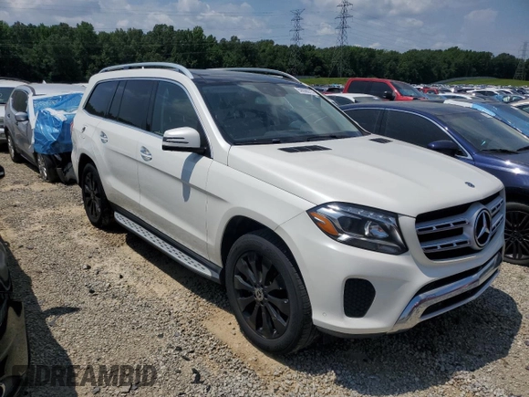 2018 Mercedes-Benz GLS 450 z VIN 4JGDF6EE2JB036295, wystawiony jako Copart lot #59556315 z przebiegiem 122 968 mil mil oraz Czysty tytuł • Clean title. Historia ofert i sprzedaży dostępna na DreamBid. Obrazek 4.