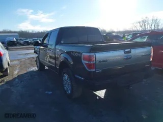 2013 Ford F-150 XL with VIN 1FTFW1EF8DFB35631, listed as a IAAI auction lot 41457736 with 160,927 mi miles. Bid and sale history available at carsss.com. Image 3.