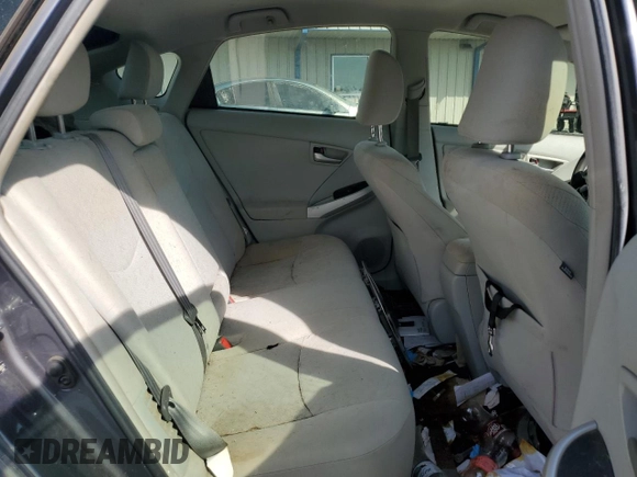 2012 Toyota Prius One with VIN JTDKN3DU5C1608877, listed as a Copart auction lot 50648715 with 198,489 mi miles and Salvage Title. Bid and sale history available at carsss.com. Image 10.