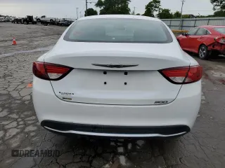 2015 Chrysler 200 Limited with VIN 1C3CCCABXFN579715, listed as a Copart auction lot 55573305 with 138,891 mi miles and Salvage Title. Bid and sale history available at DreamBid. Image 6.