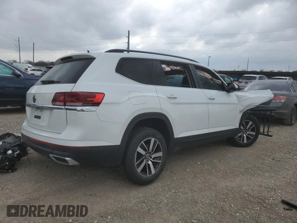 2023 Volkswagen Atlas SE с VIN 1V2DP2CA3PC502005, выставлен на аукционе Copart как лот 43870505 с пробегом 110 990 миль миль и Списание • Salvage title. История ставок и продаж доступна на DreamBid. Изображение 3.