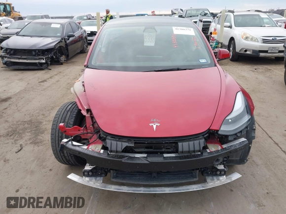 2022 Tesla Model 3 Performance with VIN 5YJ3E1ECXNF329188, listed as a IAAI auction lot 41308371 with 15,220 mi miles and . Bid and sale history available at DreamBid. Image 13.
