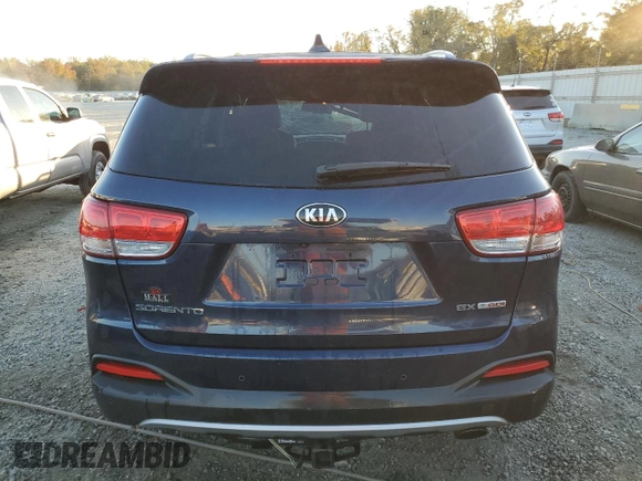 2016 Kia Sorento EX with VIN 5XYPH4A13GG029809, listed as a Copart auction lot 77331854 with 108,989 mi miles and Non Repairable. Bid and sale history available at DreamBid. Image 6.