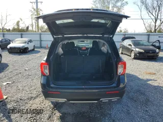 2024 Ford Explorer XLT with VIN 1FMSK7DH0RGA34287, listed as a Copart auction lot 46893315 with 7,131 mi miles and Salvage Title. Bid and sale history available at carsss.com. Image 6.