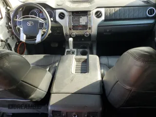 2017 Toyota Tundra Platinum with VIN 5TFAY5F12HX603609, listed as a Copart auction lot 50657005 with 156,251 mi miles and Salvage title. Bid and sale history available at DreamBid. Image 8.