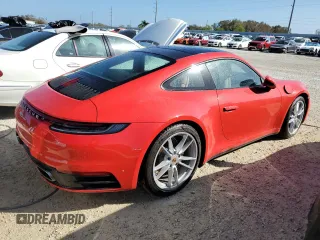2022 Porsche 911 Carrera with VIN WP0AA2A92NS205440, listed as a Copart auction lot 78298794 with 0 mi miles and Salvage Title. Bid and sale history available at carsss.com. Image 3.
