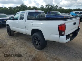 2021 Toyota Tacoma SR with VIN 3TYRX5GN2MT032229, listed as a Copart auction lot 59392875 with 28,281 mi miles and Salvage title. Bid and sale history available at DreamBid. Image 2.