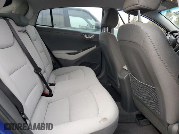 2021 Hyundai Ioniq SE with VIN KMHC75LCXMU248732, listed as a Copart auction lot 85271834 with 57,935 mi miles and Salvage Title. Bid and sale history available at DreamBid. Image 10.