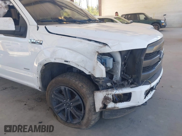 2017 Ford F-150 XL with VIN 1FTEW1EGXHFA37307, listed as a IAAI auction lot 42709550 with 89,499 mi miles and . Bid and sale history available at DreamBid. Image 6.