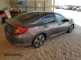 2017 Honda Civic Sedan EX-T with VIN 2HGFC1F34HH658552, listed as a Copart auction lot 52972315 with 94,228 mi miles and Salvage Title. Bid and sale history available at carsss.com. Image 3.