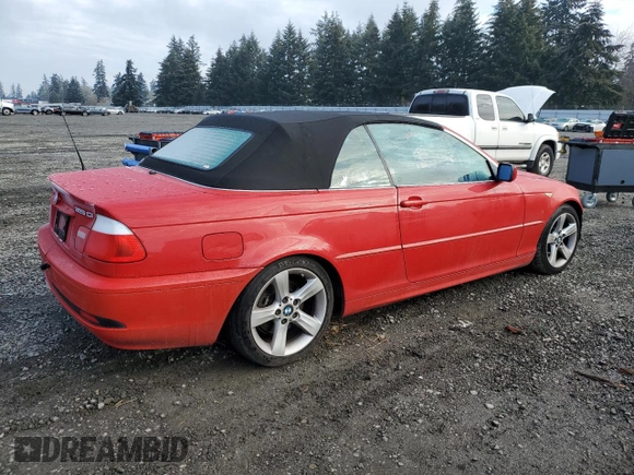2006 BMW 3 Series 325Ci with VIN WBABW33416PX85410, listed as a Copart auction lot 44622005 with 188,716 mi miles and Salvage Title. Bid and sale history available at carsss.com. Image 3.