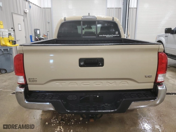 2017 Toyota Tacoma SR5 with VIN 3TMAZ5CN1HM044547, listed as a Copart auction lot 80082634 with 132,134 mi miles and Salvage Title. Bid and sale history available at carsss.com. Image 6.
