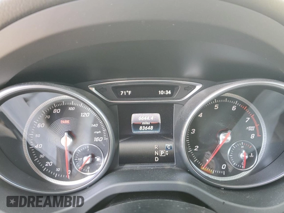 2017 Mercedes-Benz CLA 250 with VIN WDDSJ4EB2HN467738, listed as a Copart auction lot 53228884 with 83,648 mi miles and . Bid and sale history available at DreamBid. Image 9.