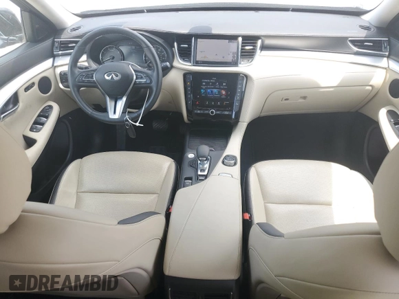 2021 Infiniti QX50 Essential с VIN 3PCAJ5CA8MF122003, выставлен на аукционе Copart как лот 63763465 с пробегом 56 039 миль миль и Списание • Salvage title. История ставок и продаж доступна на DreamBid. Изображение 8.