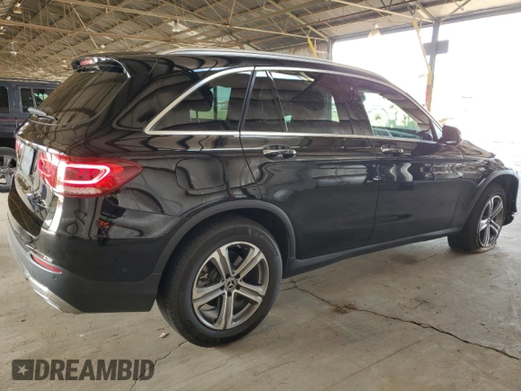 2021 Mercedes-Benz GLC 300 z VIN W1N0G8DB5MV296902, wystawiony jako Copart lot #54167005 z przebiegiem 62 371 mil mil oraz Szkoda całkowita • Salvage title. Historia ofert i sprzedaży dostępna na DreamBid. Obrazek 3.
