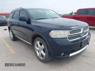 2013 Dodge Durango SXT z VIN 1C4RDHAG9DC683973, wystawiony jako IAAI lot #42066180 z przebiegiem 162 250 mil mil oraz . Historia ofert i sprzedaży dostępna na DreamBid. Obrazek 1.