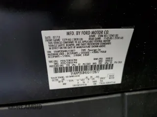 2014 Ford Taurus SEL z VIN 1FAHP2E84EG112877, wystawiony jako Copart lot #52612065 z przebiegiem 103 306 mil mil oraz Szkoda całkowita • Salvage title. Historia ofert i sprzedaży dostępna na DreamBid. Obrazek 12.