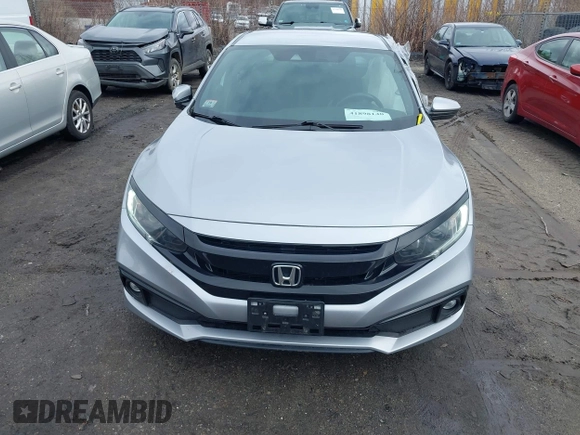 2019 Honda Civic Sport with VIN 2HGFC2F86KH548823, listed as a IAAI auction lot 41898140 with 39,907 mi miles and . Bid and sale history available at DreamBid. Image 12.