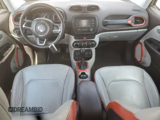 2015 Jeep Renegade Limited with VIN ZACCJBDT0FPB57606, listed as a Copart auction lot 60677505 with 61,209 mi miles and Salvage title. Bid and sale history available at DreamBid. Image 8.