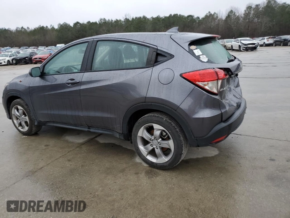 2021 Honda HR-V LX with VIN 3CZRU6H34MM747823, listed as a Copart auction lot 45028835 with 45,207 mi miles and Salvage Title. Bid and sale history available at carsss.com. Image 2.