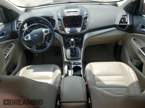 2013 Ford Escape SEL with VIN 1FMCU9H96DUD80433, listed as a Copart auction lot 55514195 with 195,781 mi miles and Salvage title. Bid and sale history available at DreamBid. Image 8.