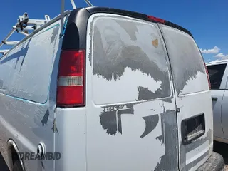 2010 Chevrolet Express Cargo with VIN 1GCZGFBA0A1162895, listed as a IAAI auction lot 42849189 with 175,151 mi miles and . Bid and sale history available at DreamBid. Image 1.