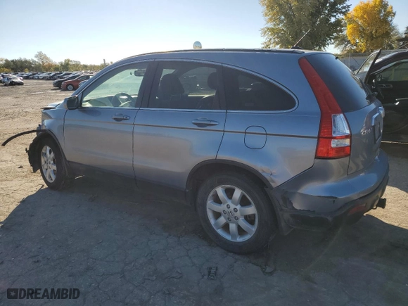 2007 Honda CR-V EX-L with VIN JHLRE38747C067272, listed as a Copart auction lot 78620424 with 166,267 mi miles and Salvage Title. Bid and sale history available at carsss.com. Image 2.