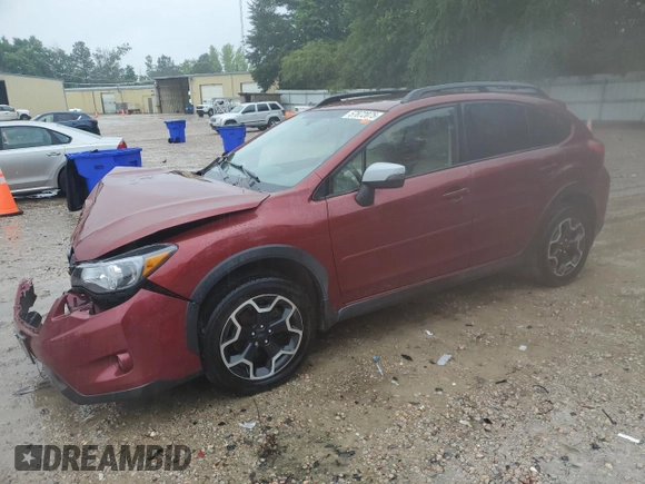 2015 Subaru Crosstrek Limited with VIN JF2GPASC3F8237231, listed as a Copart auction lot 57872075 with Not provided miles and Salvage title. Bid and sale history available at DreamBid. Image 1.
