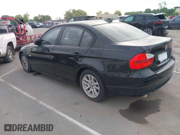 2006 BMW 3 Series 325i with VIN WBAVB13596PT13235, listed as a IAAI auction lot 42106693 with 110,340 mi miles. Bid and sale history available at carsss.com. Image 3.